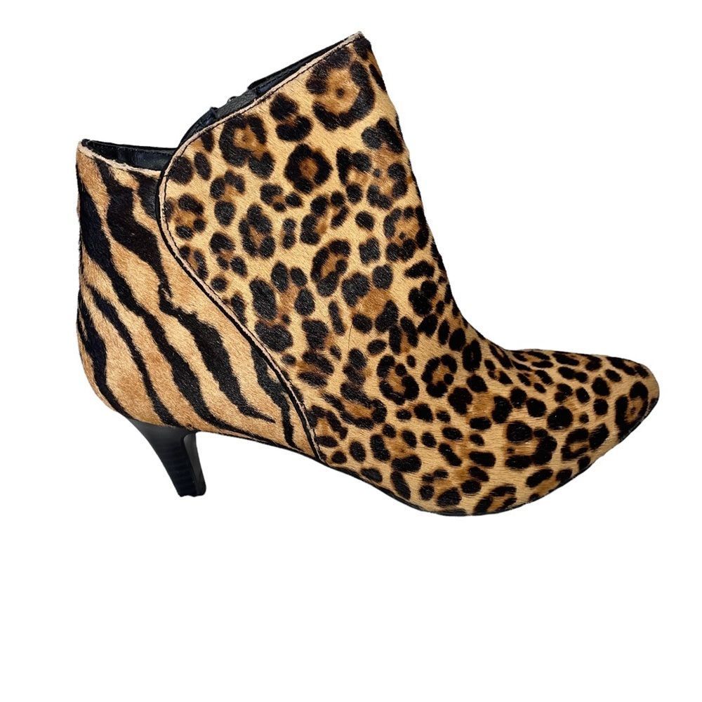 Alfani Womens Harpper Booties Pointed Toe Ankle Boots Brown SZ 7